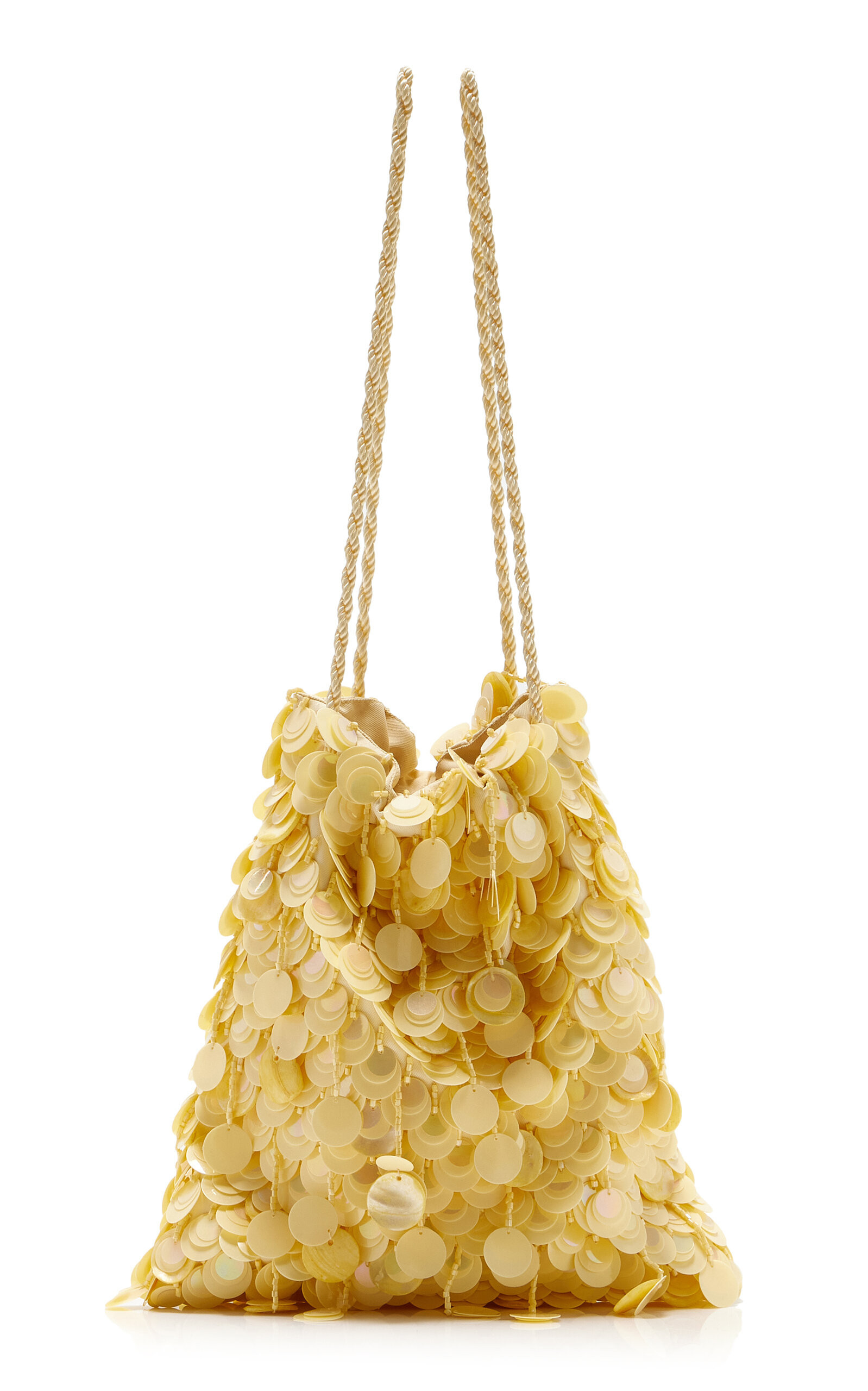 Lizzie Fortunato - Exclusive Riviera Gala Pouch - Yellow - OS - Moda Operandi | Moda Operandi (Global)