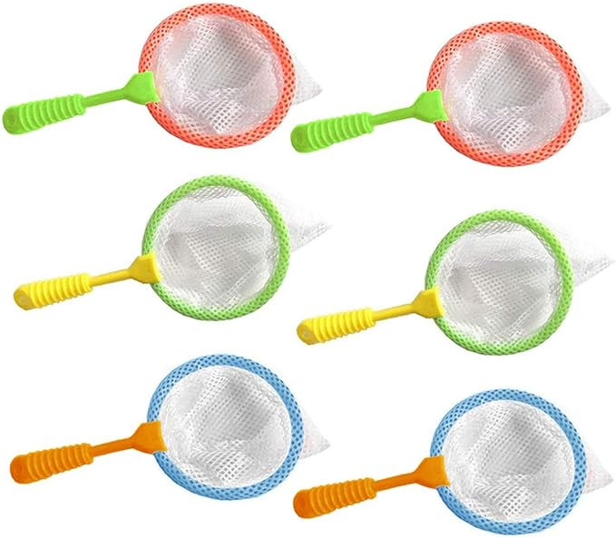 Shindel Durable Kids Bug Catcher Nets, 6PCS Insect Collecting Net Bath Toy Adventure Tool Early L... | Amazon (US)