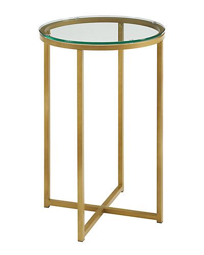 Round Side Table | Gilt