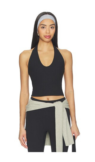 437 The Halter Tank Top in Black. - size S | Revolve Clothing (Global)