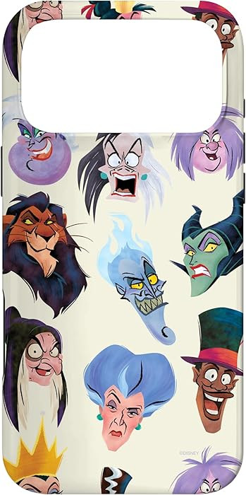 Disney Villains Vile Visages of Villainy Case for iPhone 17 Pro Max | Amazon (US)