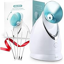 EZBASICS Facial Steamer Nano Ionic Face Steamer with Aromatherapy Design for Home Facial Warm Mis... | Amazon (US)