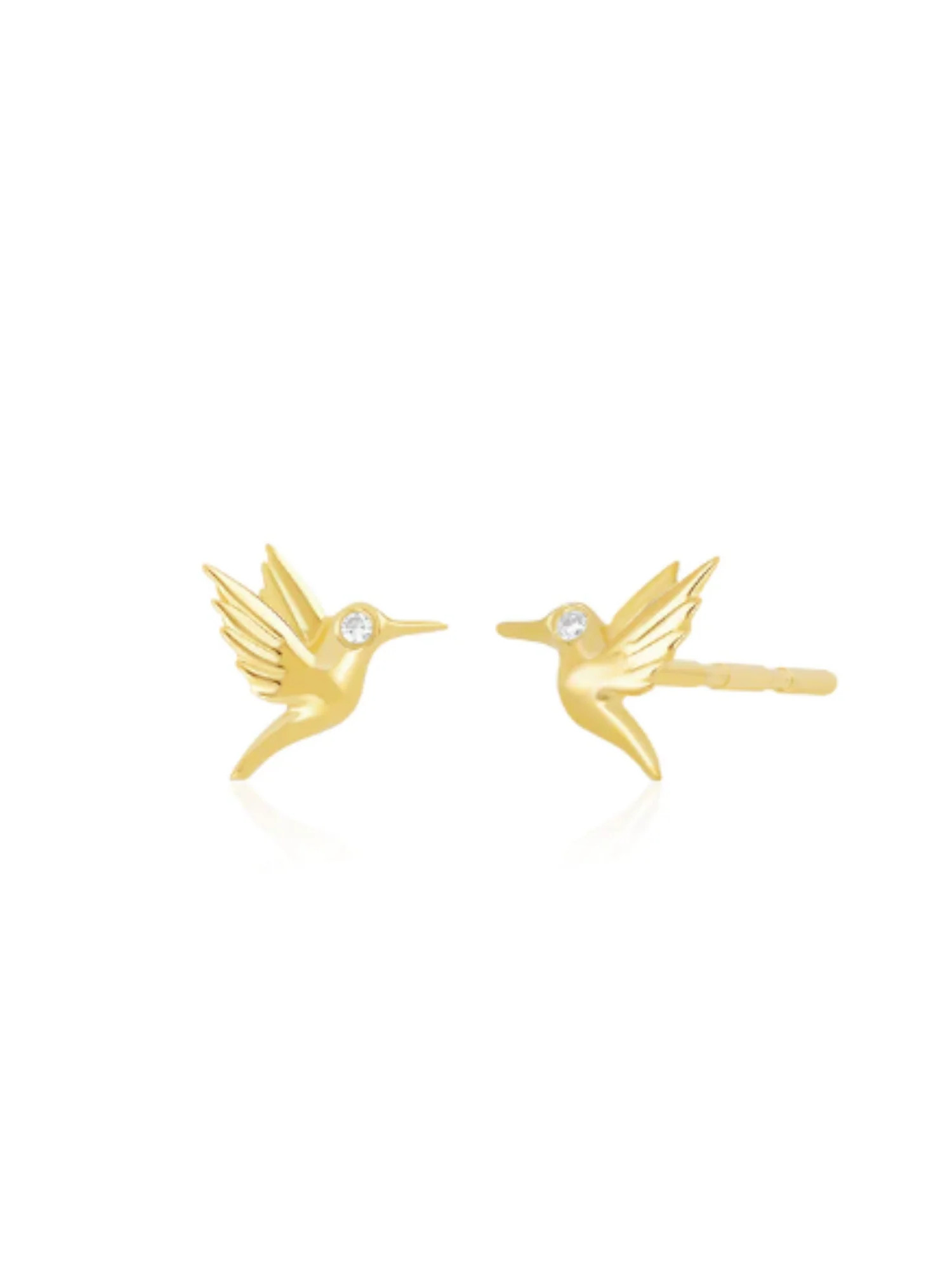 EF Collection Mini Hummingbird Stud Earring | House of 29