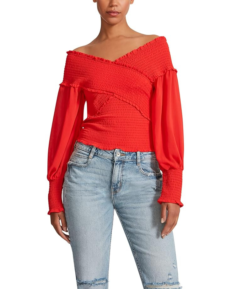 BB Dakota by Steve Madden Long Sleeve Solid Smock Factor TopBB Dakota by Steve Madden Long Sleeve... | Zappos