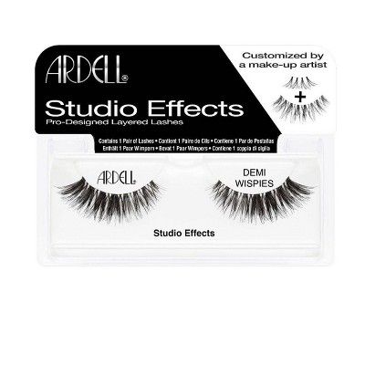 Ardell Eyelash Demi Wispies Studio Effects Black - 1pr | Target