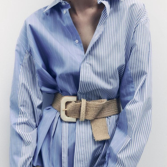 NWT Zara Stretch Jute Belt | Poshmark