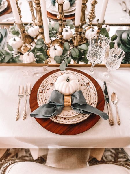 Thanksgiving dining table 

#LTKhome