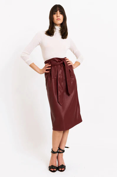Paola Skirt - Carmine | Christy Lynn