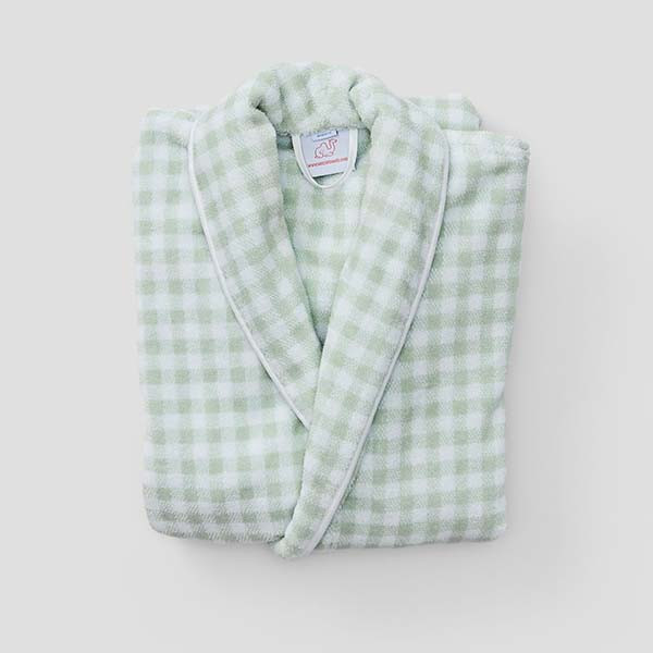 Women's Long Patterned Robe | Weezie Towels