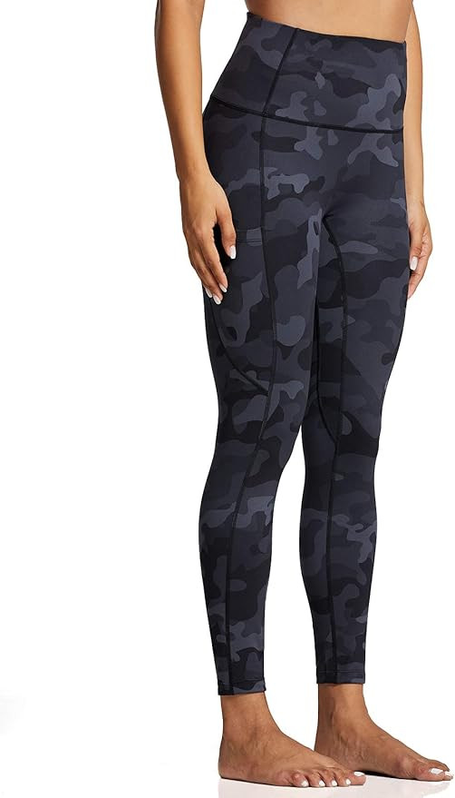 ZUTY Women's 7/8 High Waisted Workout Yoga Leggings with Pockets Athletic Spandex Leggings Yoga P... | Amazon (US)