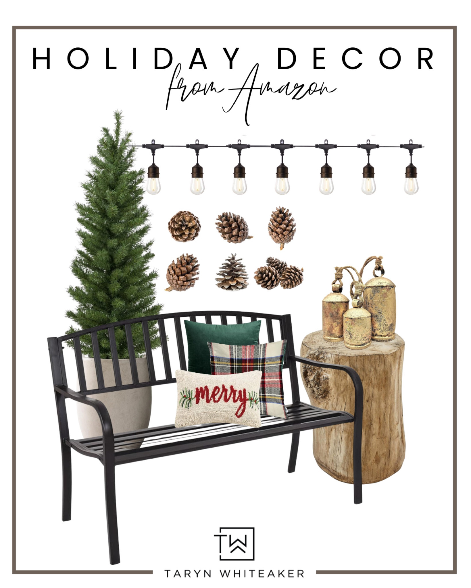 Holiday Decor from Amazon

Holiday finds  Christmas decor  outdoor Christmas decor  pine tree decor  home decor

#LTKhome #LTKSeasonal #LTKHoliday