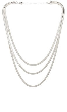 petit moments Mikayla Necklace in Silver from Revolve.com | Revolve Clothing (Global)