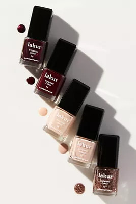Londontown Winter Whimsy Lakur Mini Nail Polish, Set of 5 | Anthropologie (US)