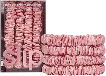 slip Skinny Scrunchies: Anti-Crease, Anti-Breakage Slipsilk™ Design Protects Delicate Hair | In... | Amazon (US)