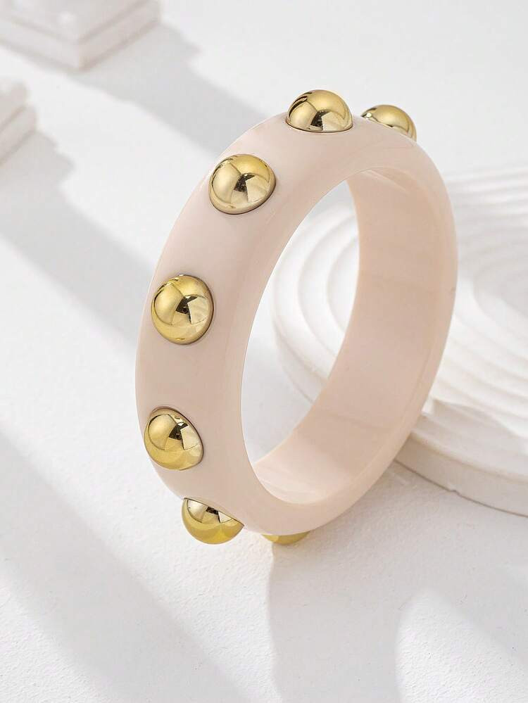 Chunky Resin Cuff Bungle | SHEIN