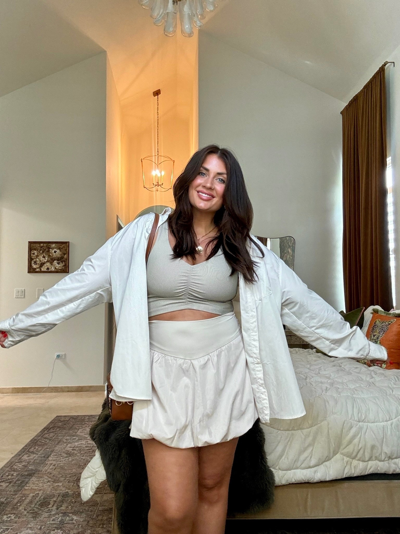 Aerie outfit 💫 Wearing a medium in everything.

#LTKSummerEdit #LTKMidsize #LTKActive