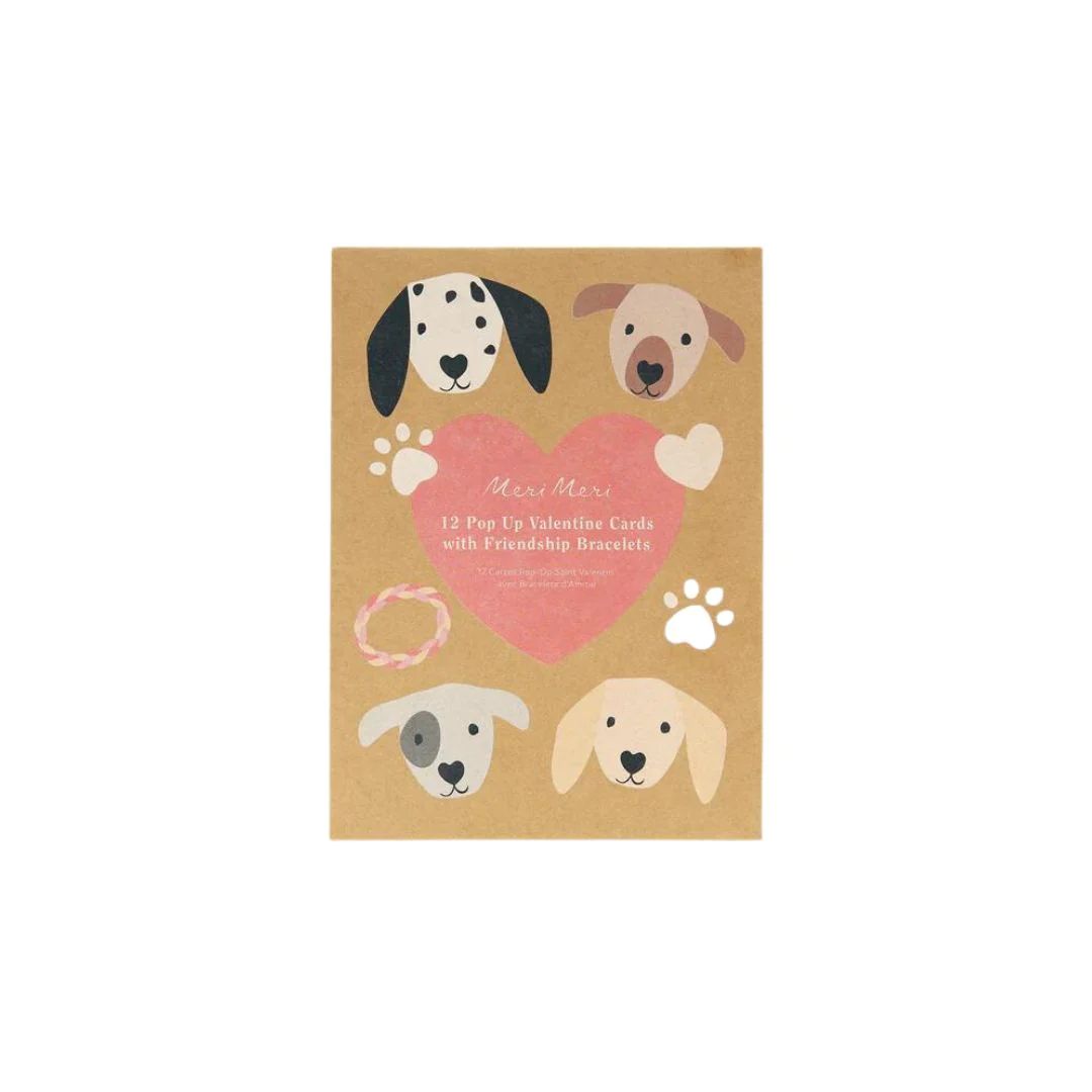 Puppy Pop-Up Valentine Cards | Pink Antlers