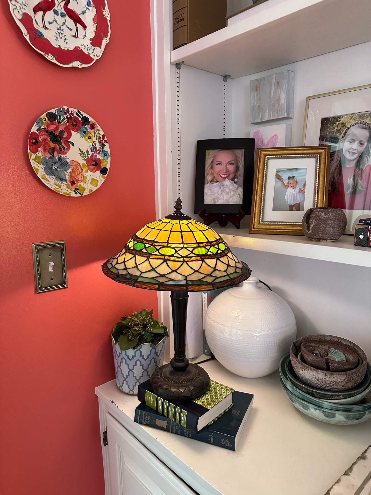 Love this antique Tiffany lamp- but linking similar and this rechargeable shade  

#LTKfamily #LTKhome #LTKstyletip