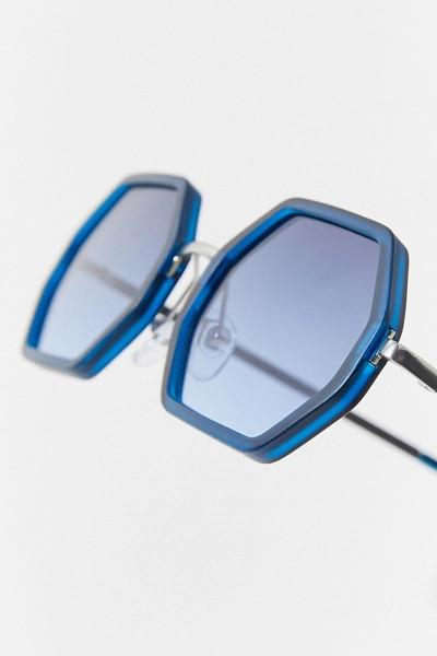 Belinda Combination Hexagon Sunglasses | Urban Outfitters (US and RoW)