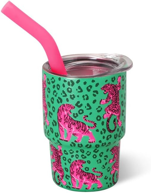 Swig Life Swig Shots Insulated Tumbler 2oz, Stainless Steel Mini Tumbler with Lid and Silicone St... | Amazon (US)