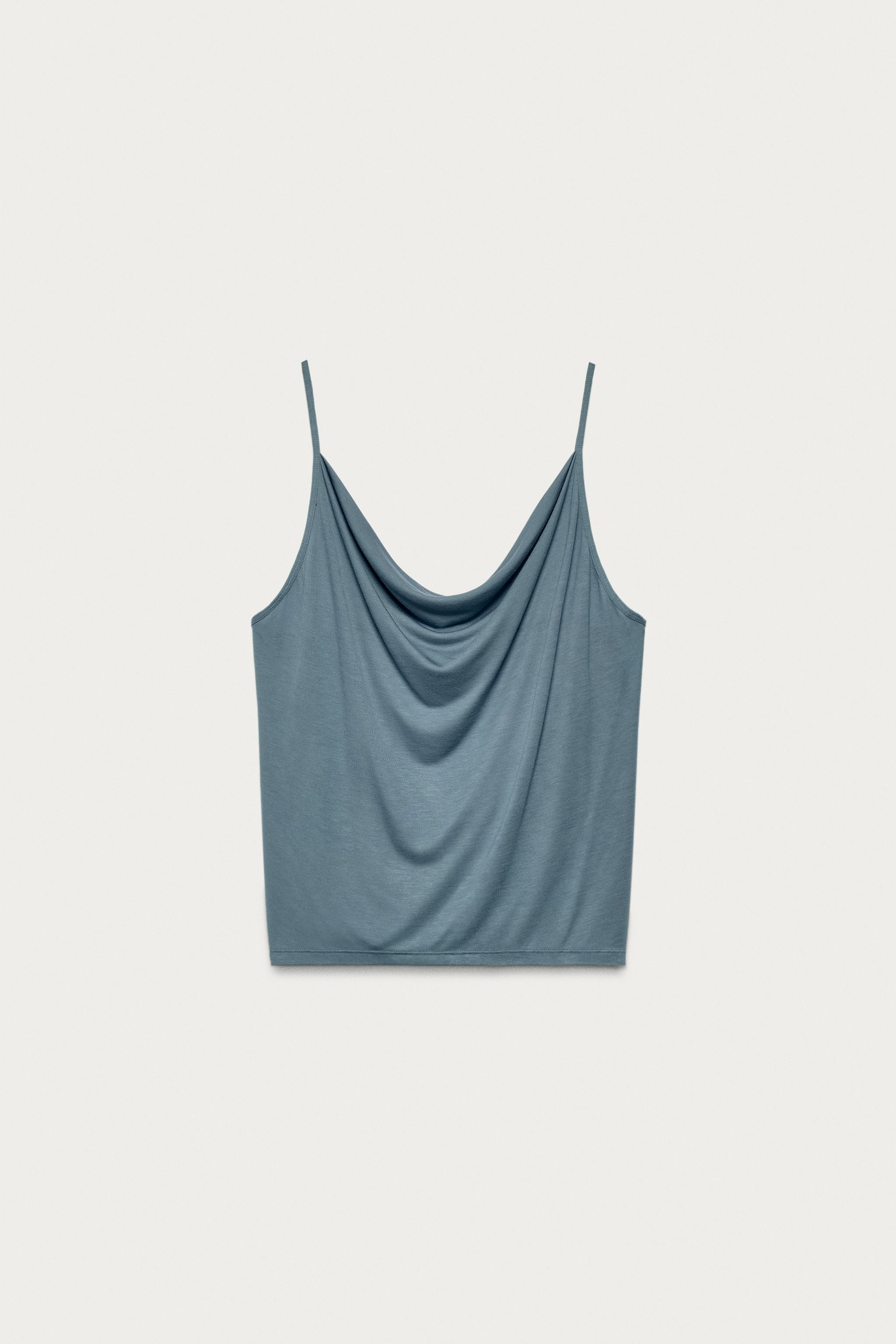 DRAPED TOP MARISA BERENSON X ZARA | Zara US