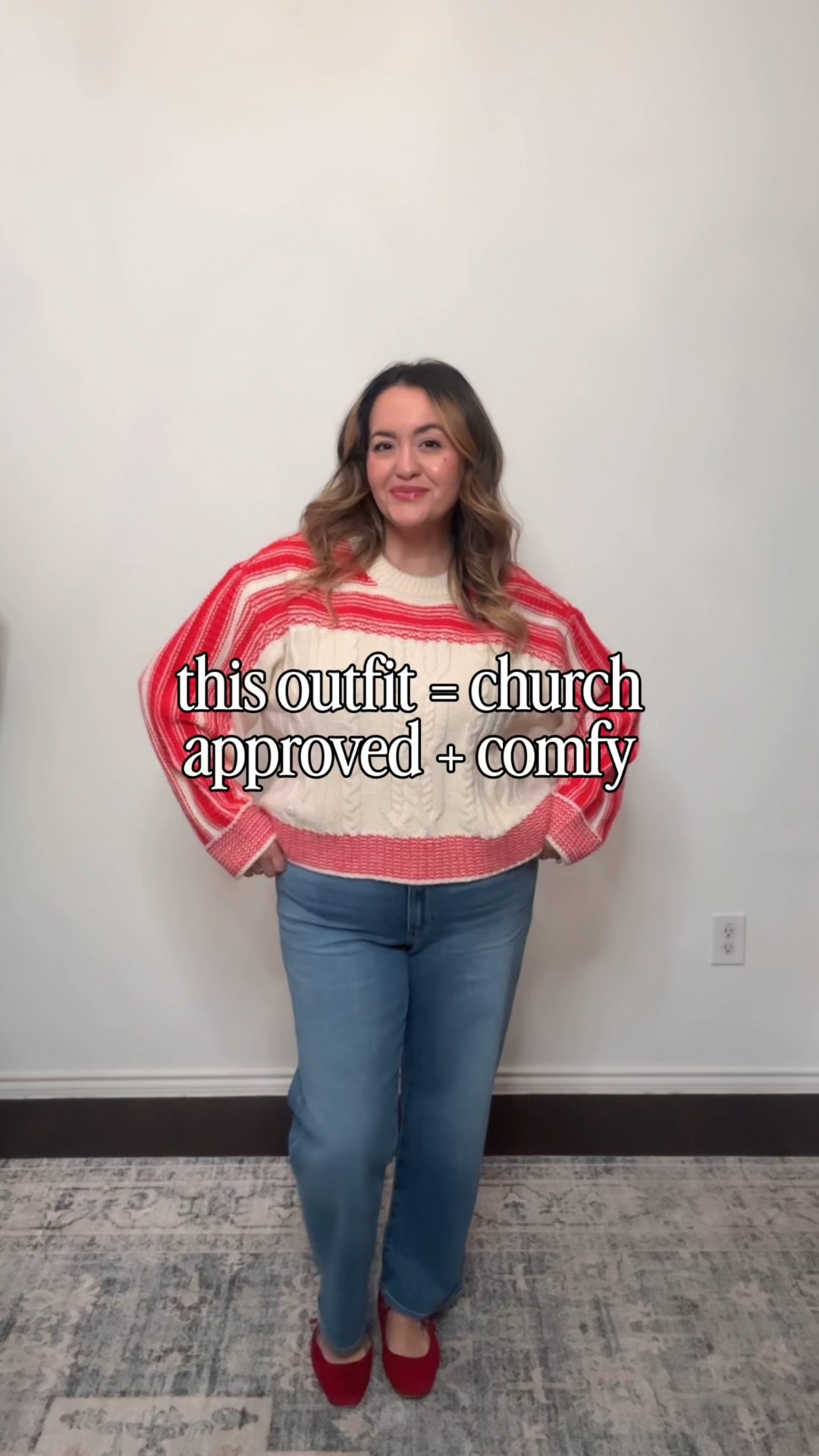 Top is on sale for $26 and oh so cozy! So good for a cozy Valentine’s Day look! Wearing a large.

#LTKootd #LTKmomlife #LTKgrwm