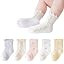Zumou Toddler Lace Socks Girls Ruffle Eyelet Frilly Princess for Baby Little Kids | Amazon (US)