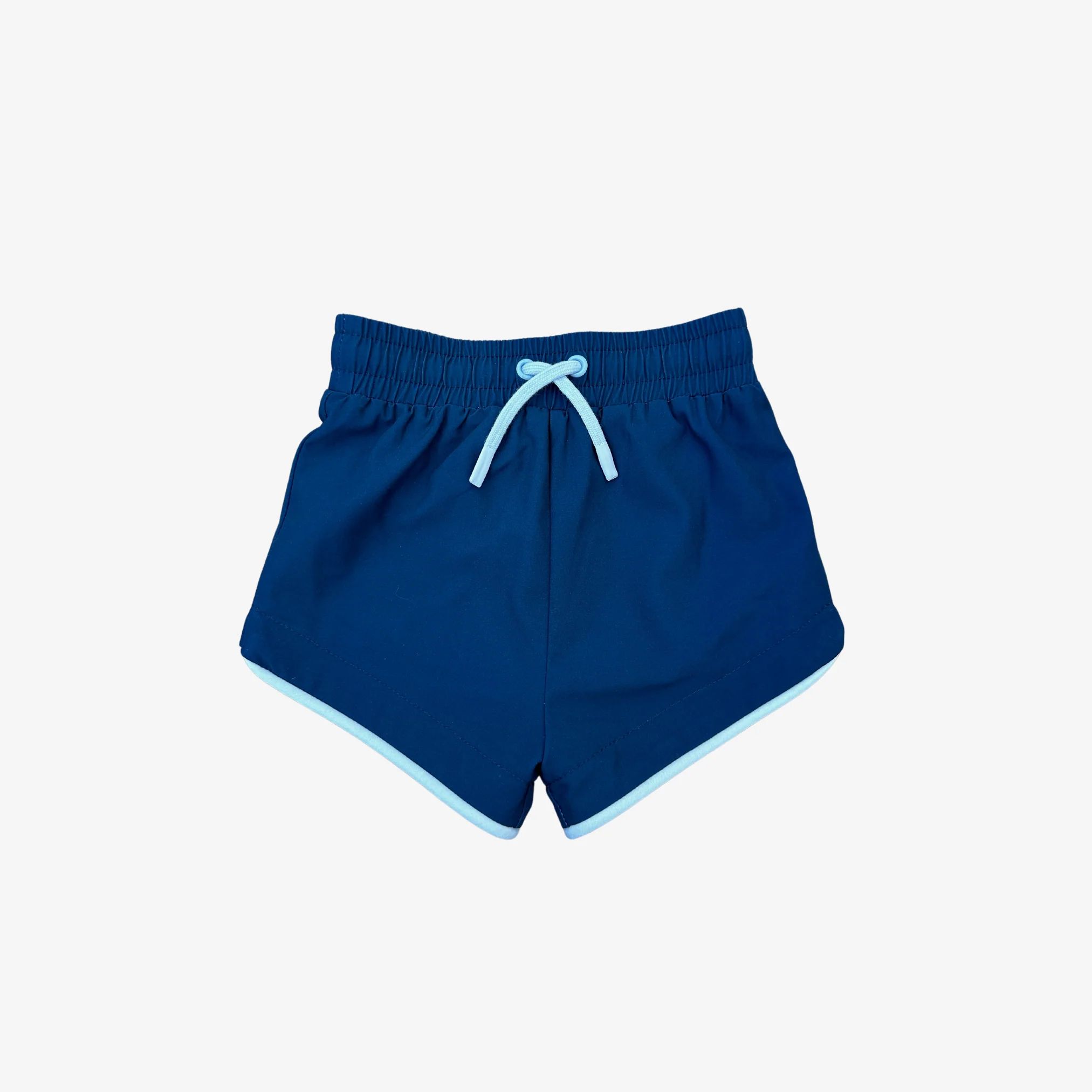 Seaside Short - Navy/Blue | Boys Swimwear | Swim Trunks | Ollie's Day