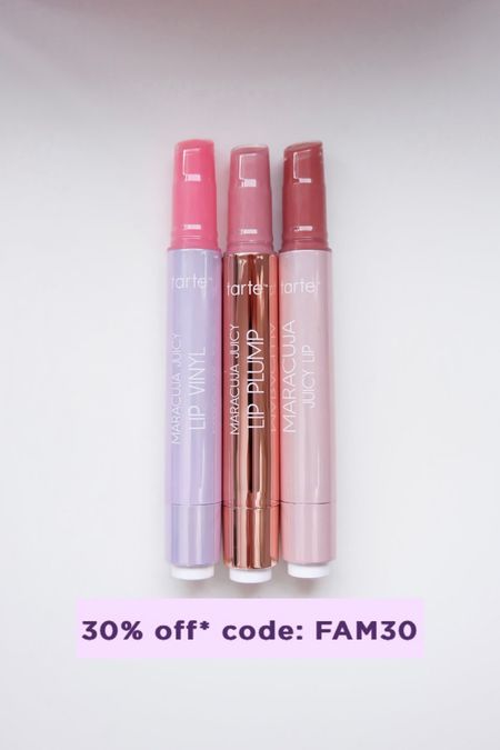 Tarte Maracuja juicy lips now on sale for 16.80-18.20$ with code : FAM30

shape tape concealer now on sale for 22.40$ with code : FAM30
 

#LTKSeasonal #LTKfindsunder50 #LTKsalealert #LTKbeauty