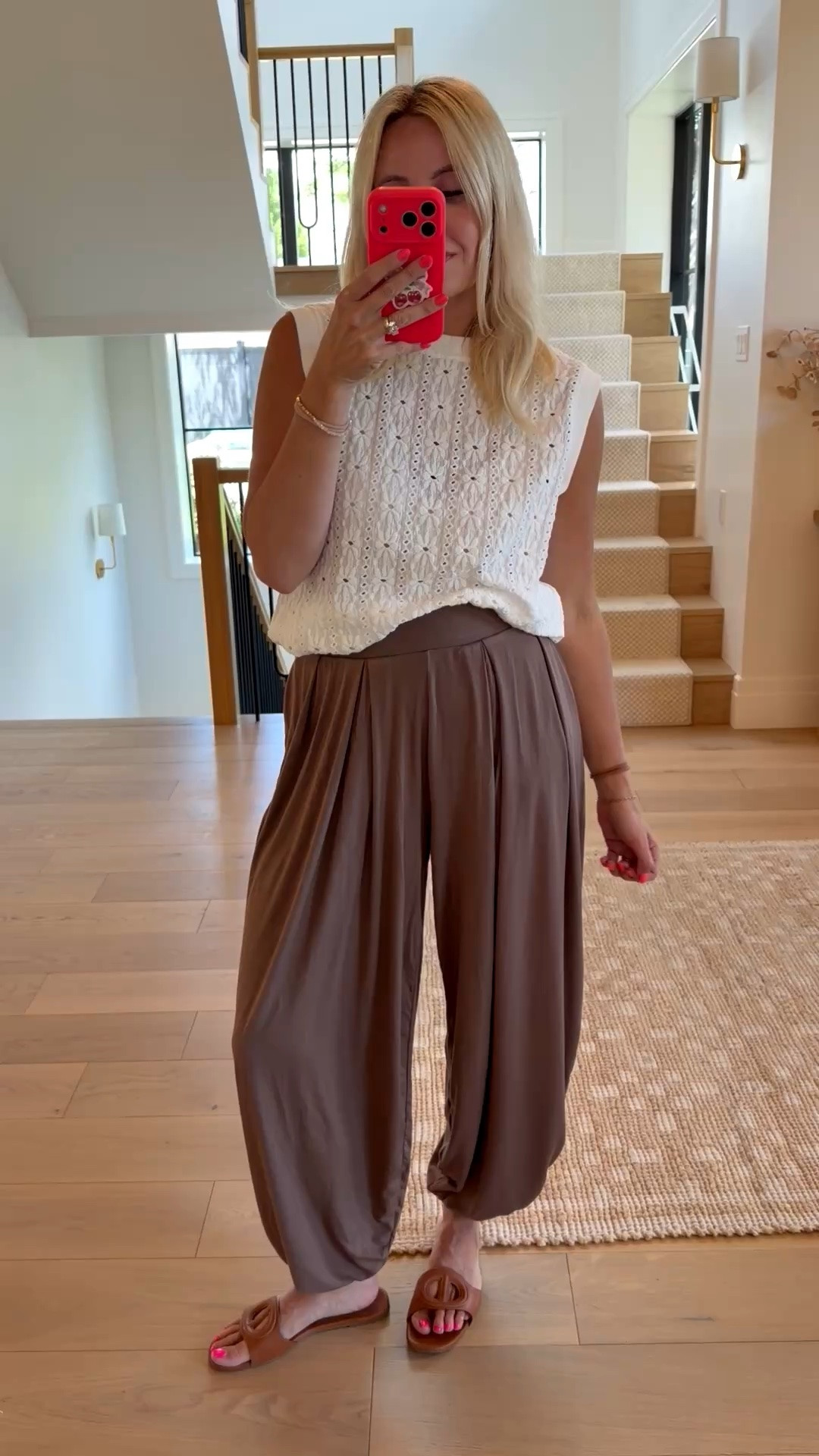These pants are so comfy and would be perfect to travel in!

#LTKootd #LTKgrwm #LTKmomlife