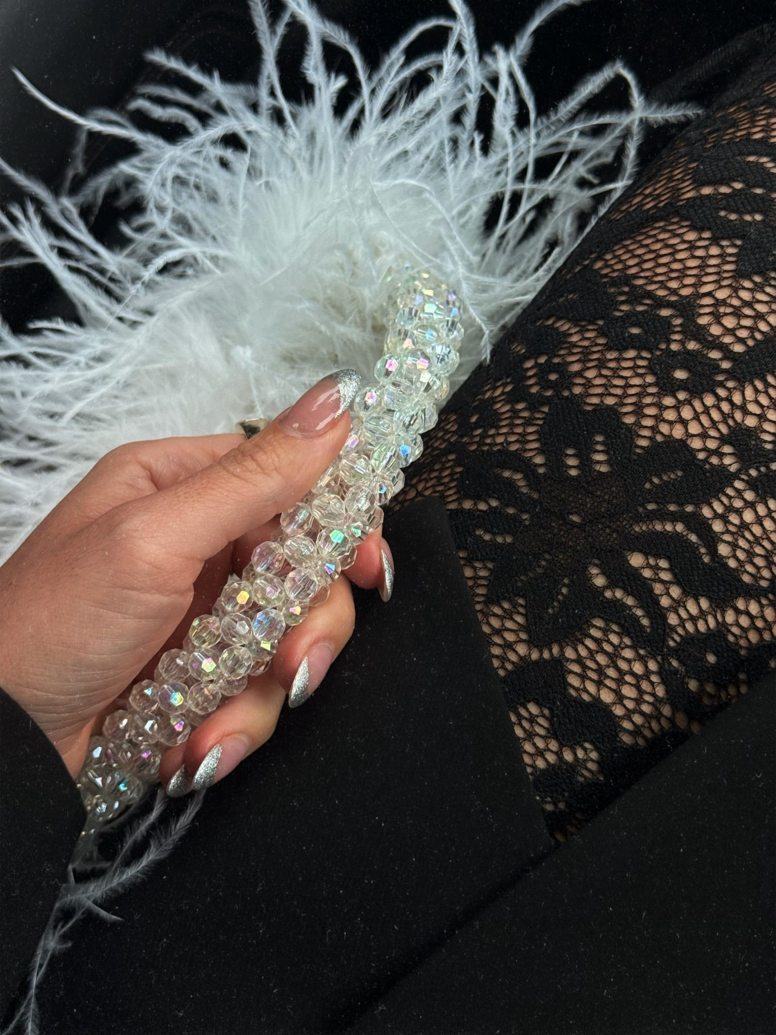 Heading to a rehearsal dinner! Wearing these Amazon details //
Ostrich feather bag 
Lace pants 
Black blazer 


#LTKSeasonal #LTKFindsUnder50 #LTKWedding