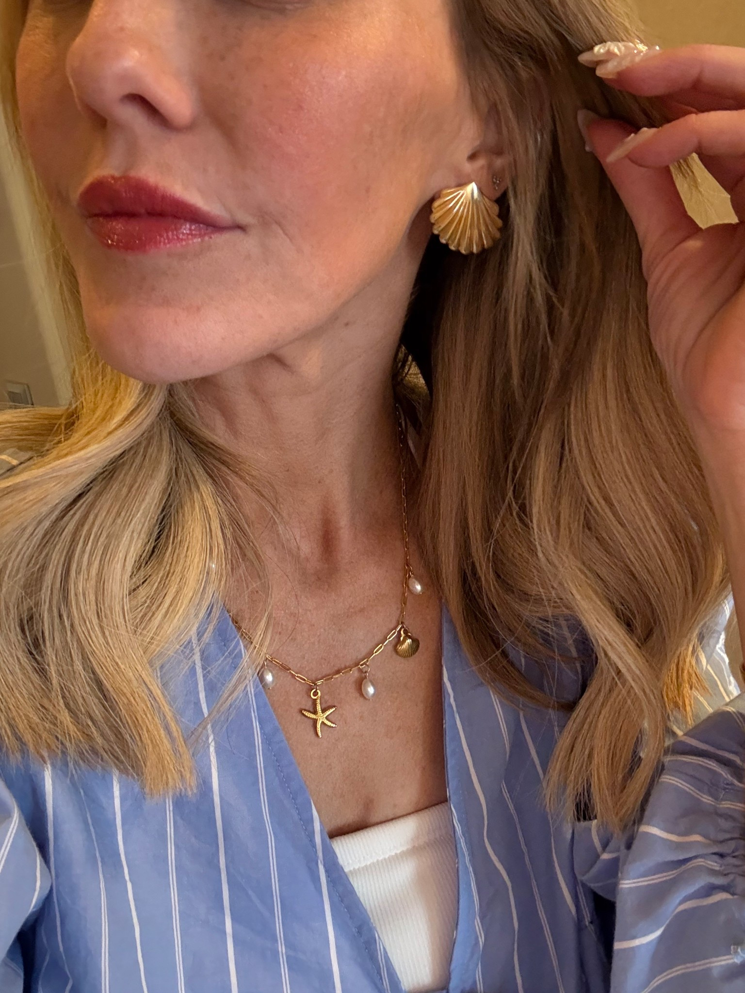 Cutest shell-inspired jewelry! Inexpensive Amazon finds! 🙌🏻 

#LTKFindsUnder50 #LTKTravel #LTKSummerEdit