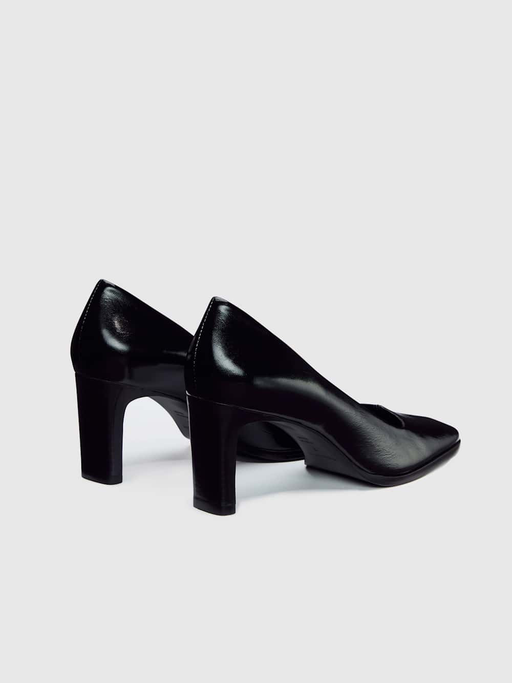 Reformation Inez High Pump Black Eel 10 | Reformation (Global)