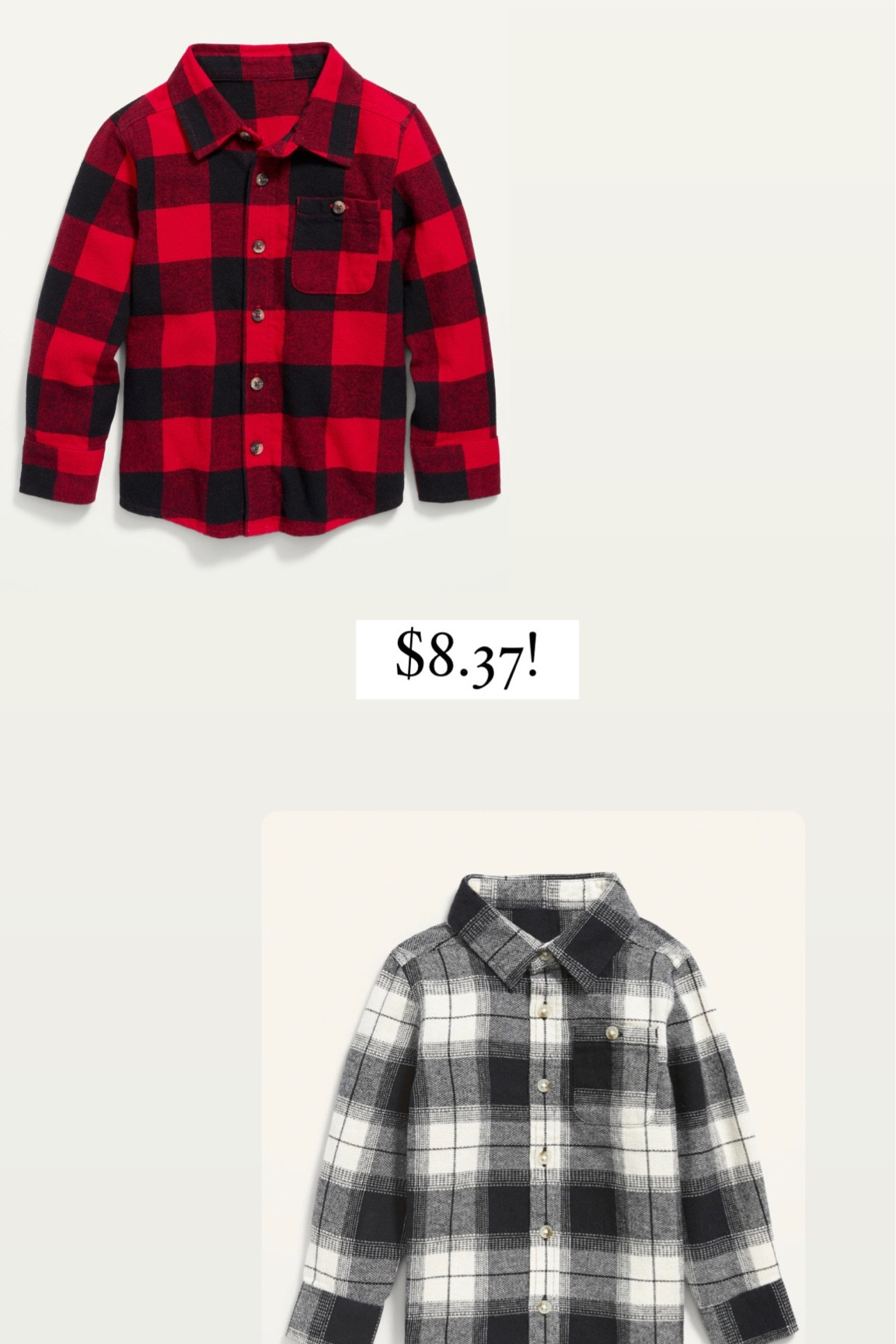 Old navy toddler flannels only $8.37!!! 

#LTKkids #LTKsalealert #LTKfit