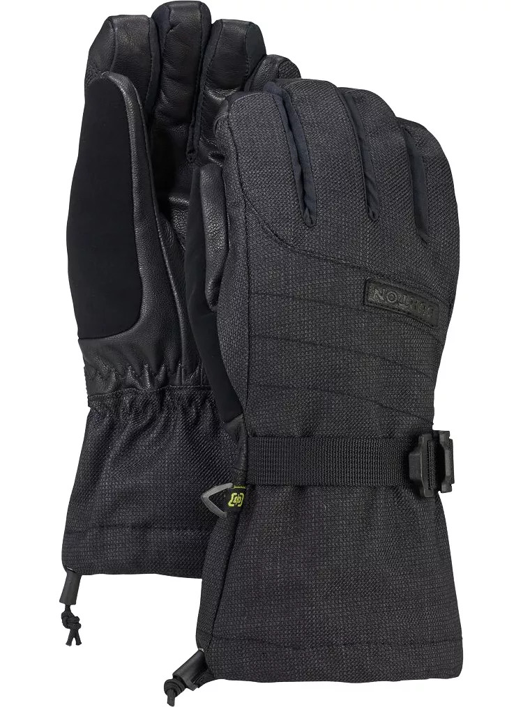 Burton Women's Deluxe GORE-TEX Gloves, Small, True Black | Public Lands