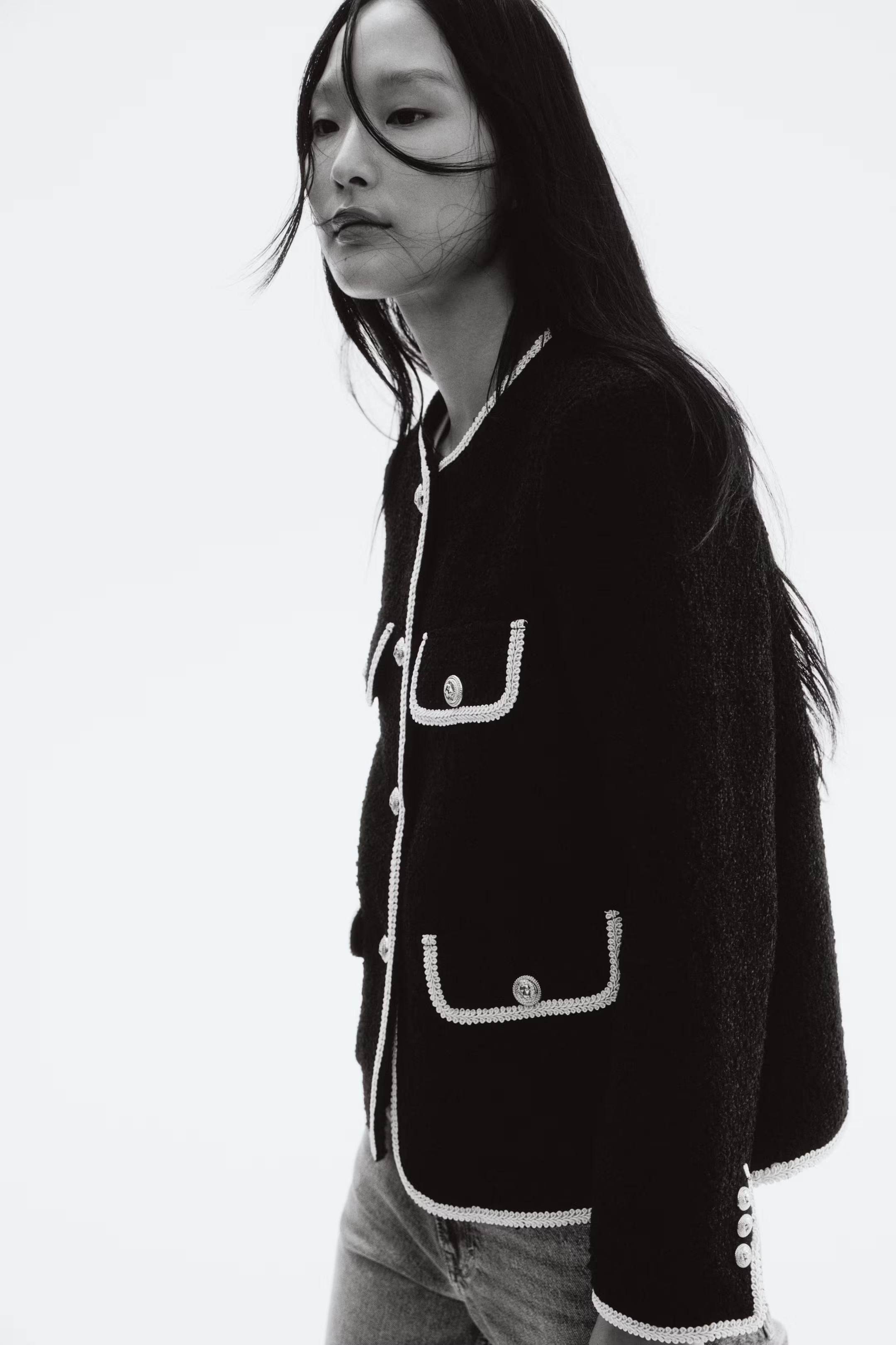 Bouclé jacket | H&M (UK, MY, IN, SG, PH, TW, HK)