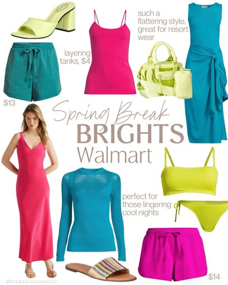 WALMART SPRING ☀️ get all the brights at Walmart in time for your next vacation! 

Vacation Outfit, Spring Outfit, Walmart Outfit, Beach Vacation, Madison Payne

#LTKfindsunder50 #LTKstyletip #LTKSeasonal