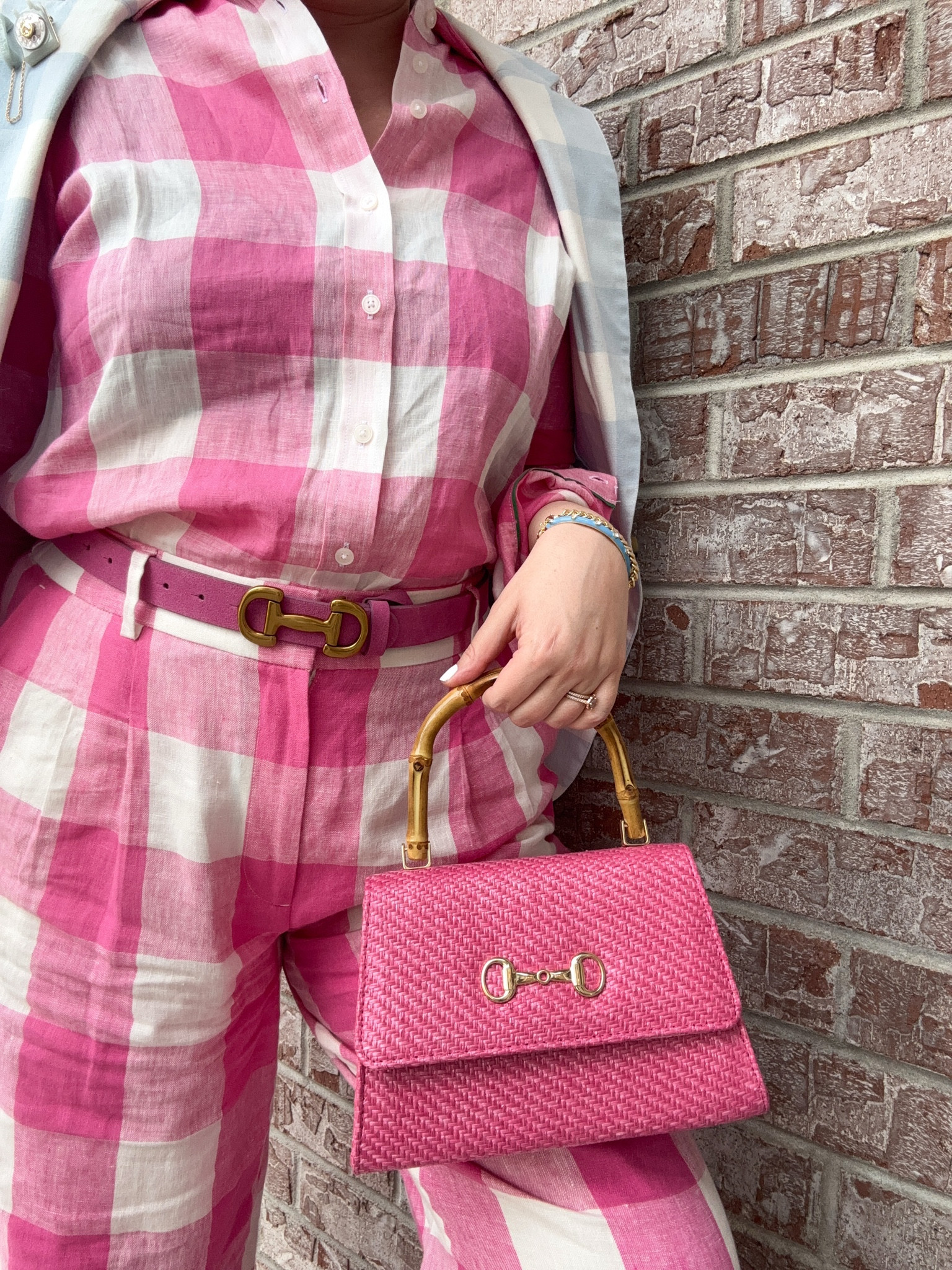 Spring Fling - Look 7
A curated style series

This set comes from one of my favorite places to buy pieces that are more tailored. Being pretty tall, there is no substitute for finding items with proportions that work from the beginning. Of course you can always get alterations, but something that is based on a shorter or petite fit model is always going to look less than perfect in my opinion.  I love that these items fit me off the rack, because while I seem like someone that would get their clothes altered, and think that it’s a fabulous thing to do, I really struggle with follow through on tasks like that! 🤷🏼‍♀️ 

Shirt & Pants - Boden
Blazer - Walmart
Belt - Boden
Bag -TJ Maxx (linked item is even better!)
Socks - Boden
Loafers - Tory Burch
Bracelets -Rocksbox & Dillards
Earrings - Vintage Givenchy
Ring - Gucci
Watch - Bulova
Brooch - Kate Spade for Target

About this series:
On the surface this series looks like spring outings, Easter eggs and blooms starting to rise from the ground - but it’s actually about gender expression. lol yeah, I’m complex like that. I wanted to create a series featuring the variety of silhouettes and shapes that speak to me in my own wardrobe, all inspired by my own relationship to gender and the beauty of being a unique person on this planet.


#LTKTall #LTKootd #LTKSeasonal