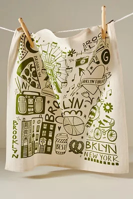 Calhoun & Co. New York City Dish Towel | Anthropologie (US)