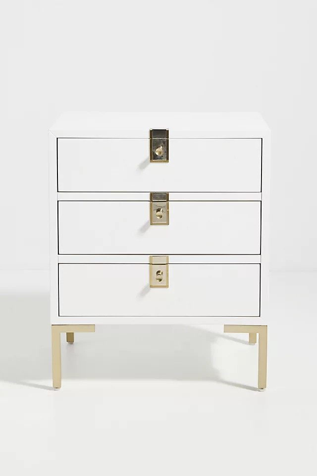 Ingram Three-Drawer Nightstand | Anthropologie (US)