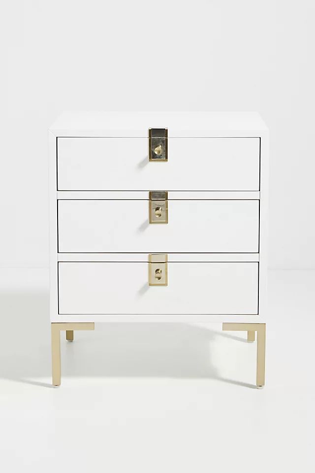 Ingram Three-Drawer Nightstand | Anthropologie (US)