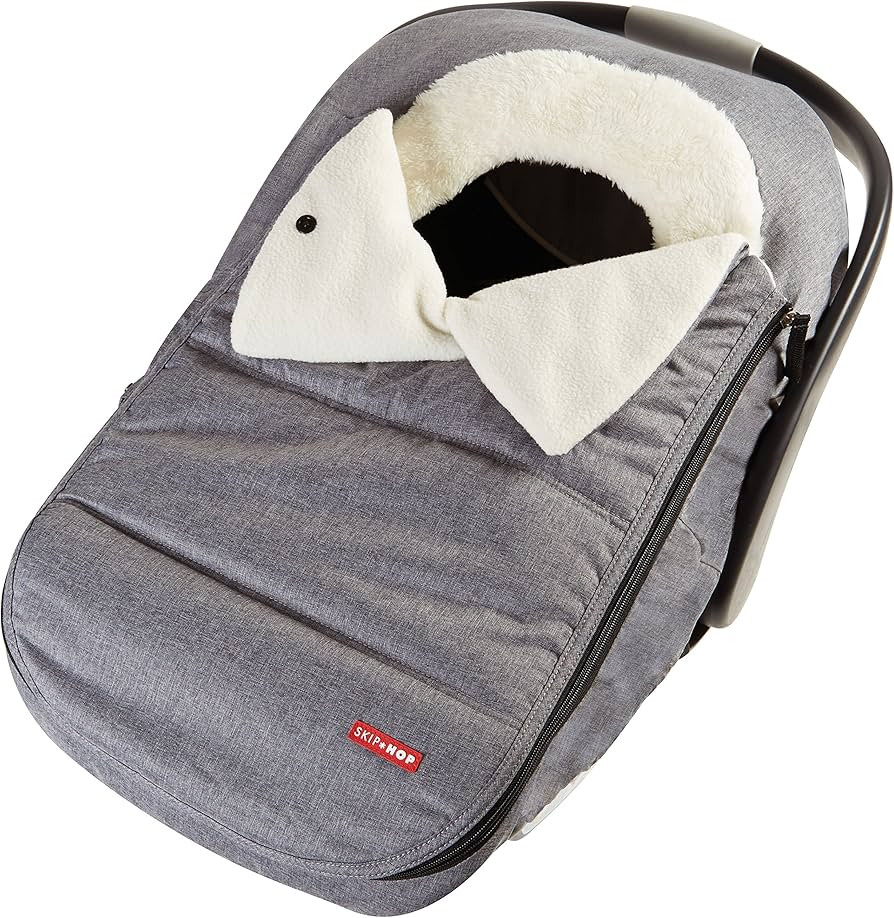 Skip Hop Winter Car Seat Cover, Stroll & Go, Heather Grey | Amazon (US)
