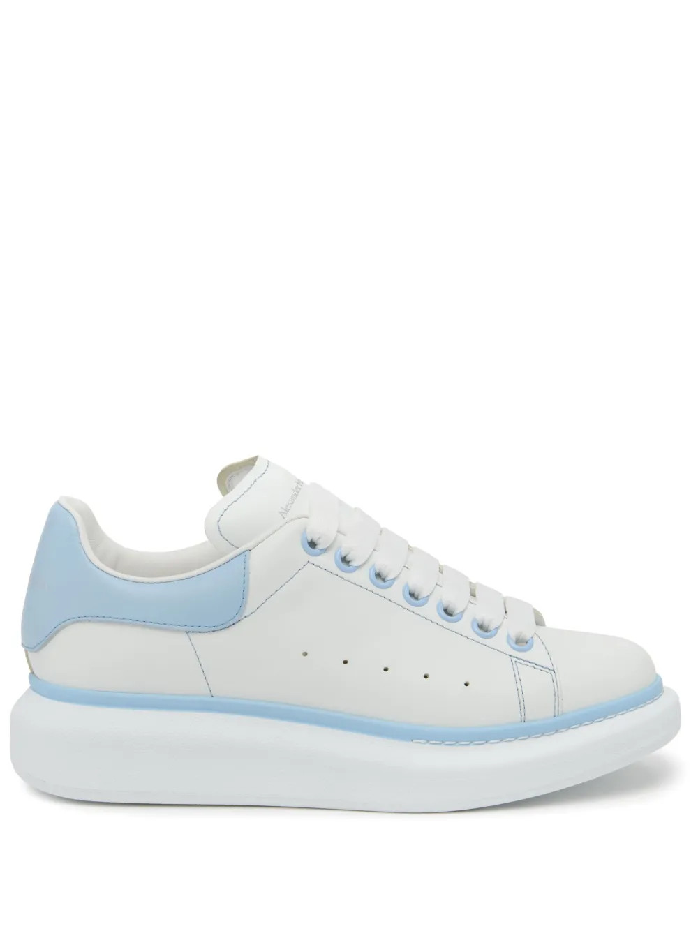 Alexander McQueen Oversized Chunky Leather Sneakers - Farfetch | Farfetch (CN)