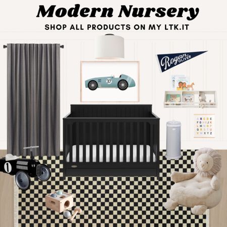 Create a charming and unique nursery for your little one with our curated collection of vintage car-themed home decor and furniture. From vintage car prints to stylish furniture pieces, this collection has everything you need to bring a touch of retro style to your baby boy's room.

#nurseryideas #VintageCarTheme #BabyBoyNursery #HomeDecor #Furniture #ShopTheLook

#LTKbaby #LTKhome #LTKbump