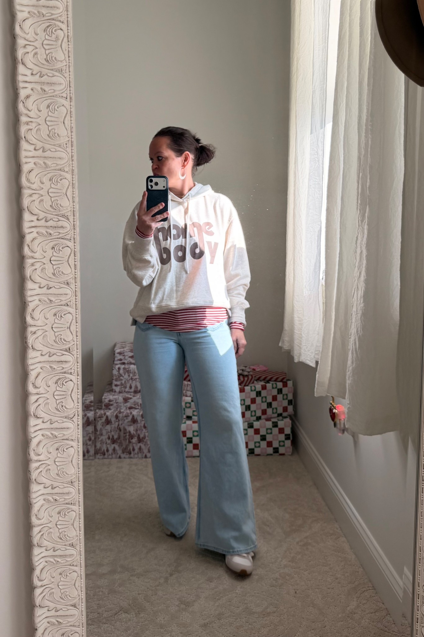 Cozy layers + wide-leg denim = my winter uniform

#OOTD #LTKStyle #LTKFashion #LTKFit #LTKCasual
#CozyOutfit #WinterStyle #HomebodyStyle #EverydayOutfit

#LTKgrwm #LTKPetite #LTKOver40