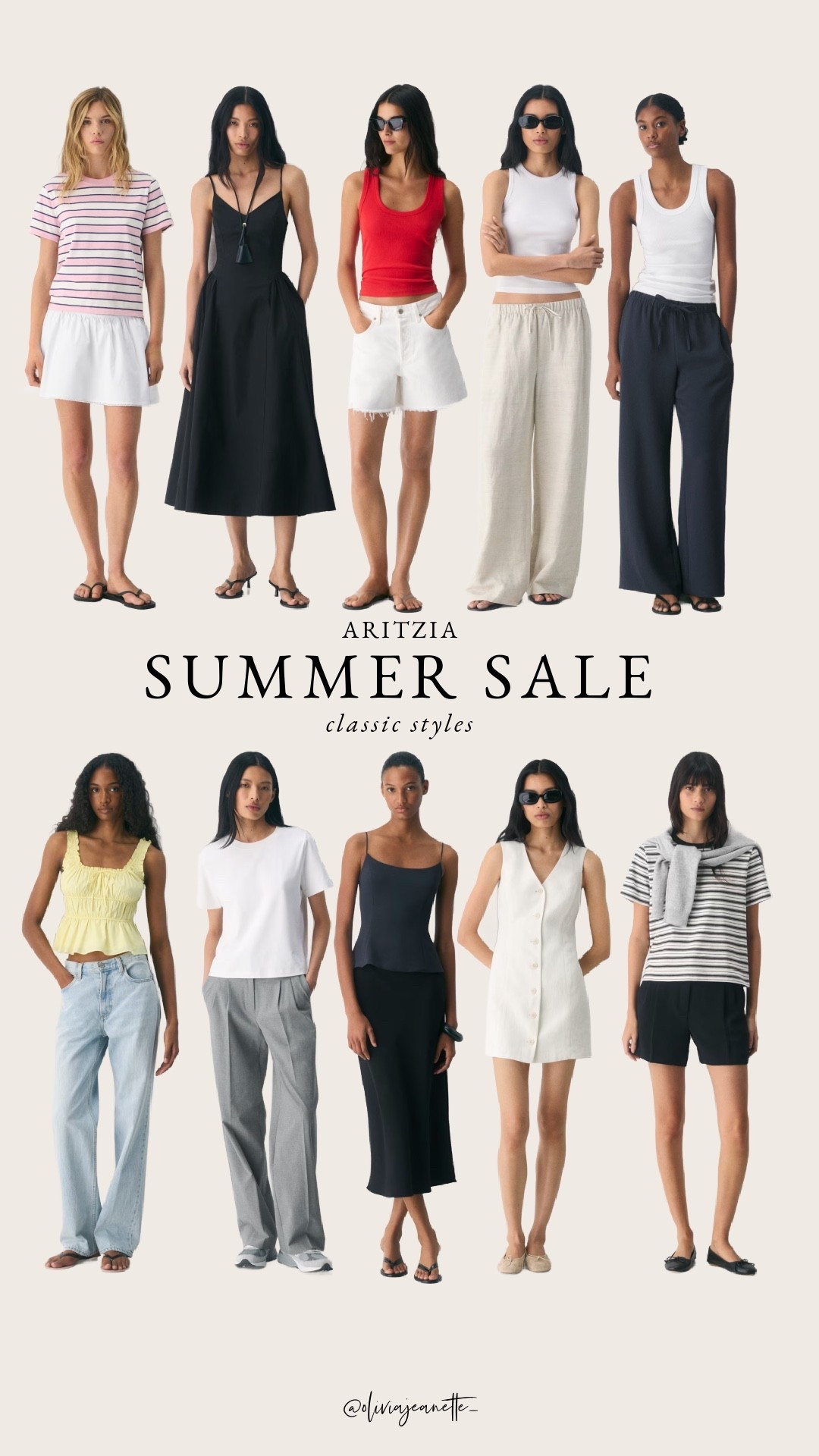 Aritzia Summer Sale, classic styles I’m loving