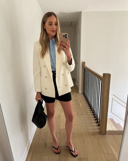 2024 Spring Capsule Wardrobe #springfashion #capsulewardrobe #springoutfit #springcapsule #creamblazer #ivoryblazer #blazerlook #blackshorts #trousershorts #fashionjackson

#LTKSeasonal #LTKover40 #LTKstyletip