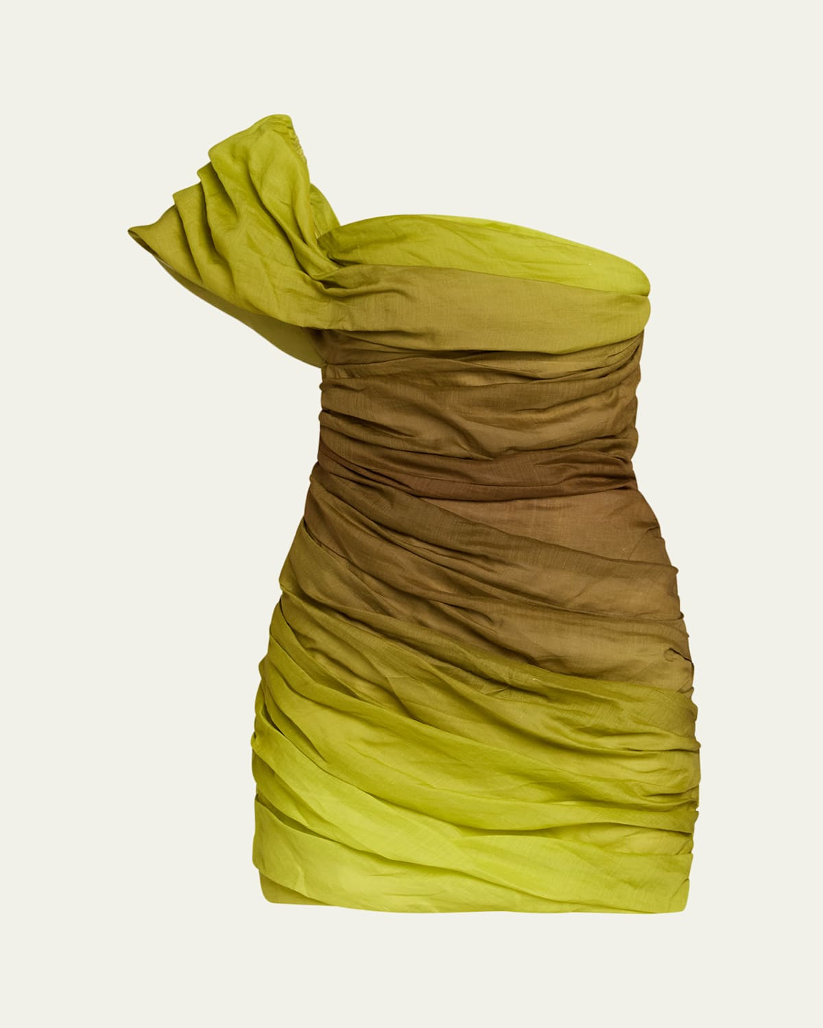 Kyler Gathered Mini Dress | Bergdorf Goodman