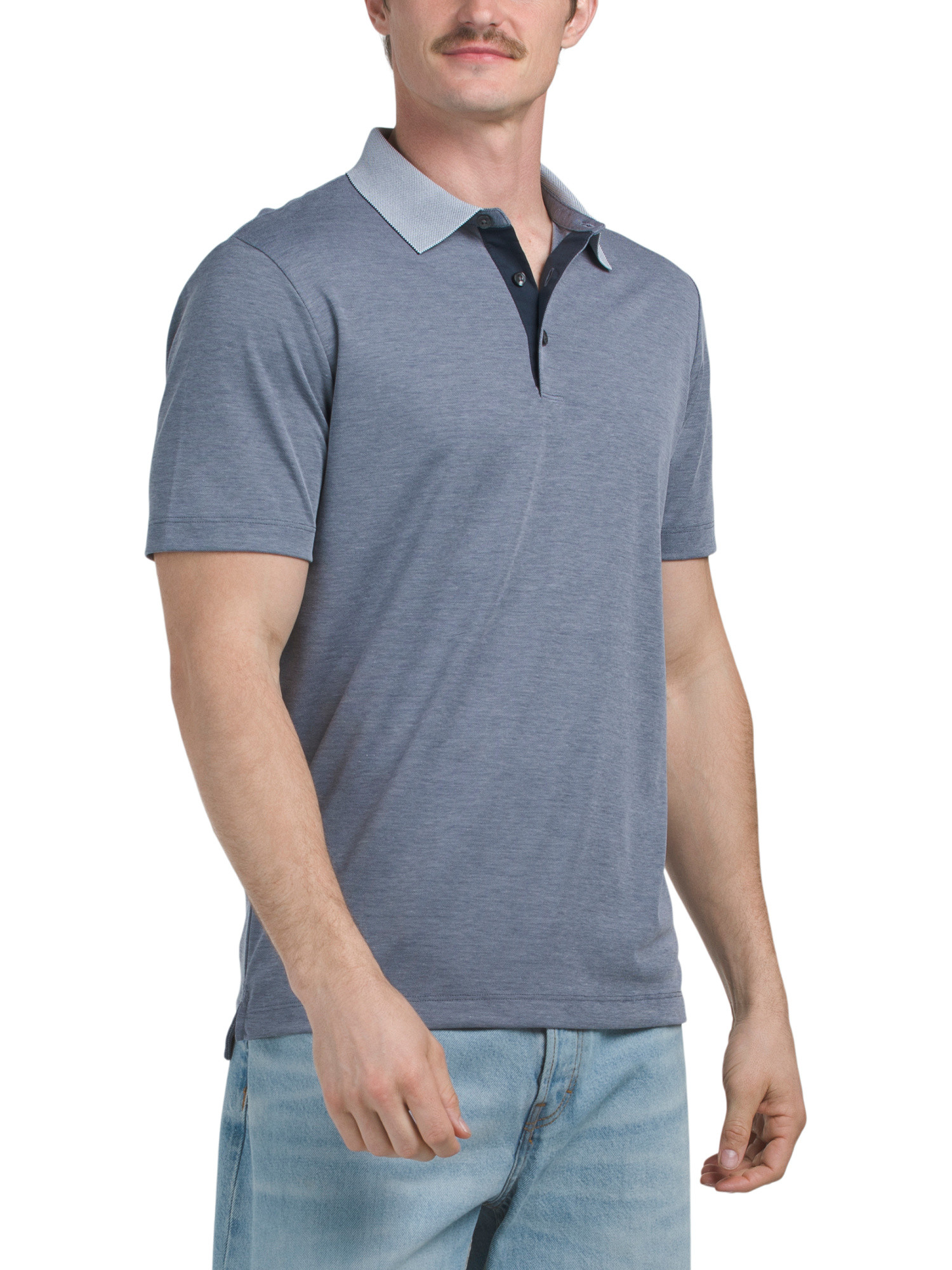 Atlas Pique Button Polo | TJ Maxx