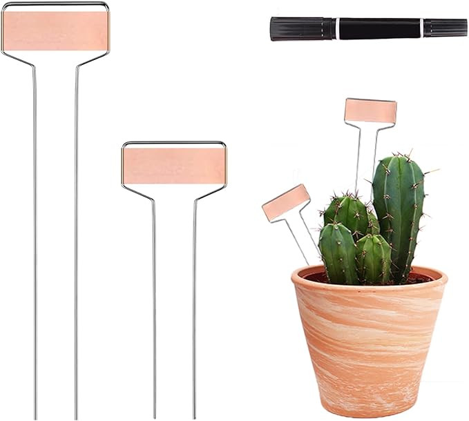 Amazon.com: 30-Pack Copper Plant Markers Metal Plant Labels 6in&10inch Plant Markers for Outdoor ... | Amazon (US)